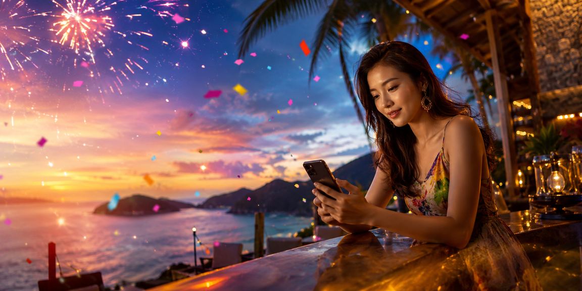 Trò chơi slot game tại bờ biển Đà Lạt với phong cảnh yên bình