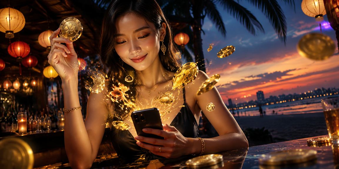 Phong cảnh Đà Nẵng với bên bờ sông cá chép lồng đèn truyền thống